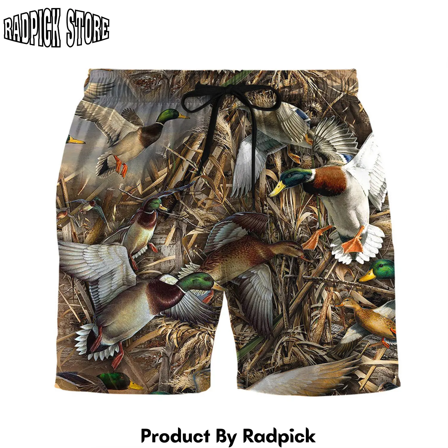 Radpick 3d duck hunting beach short rp631553